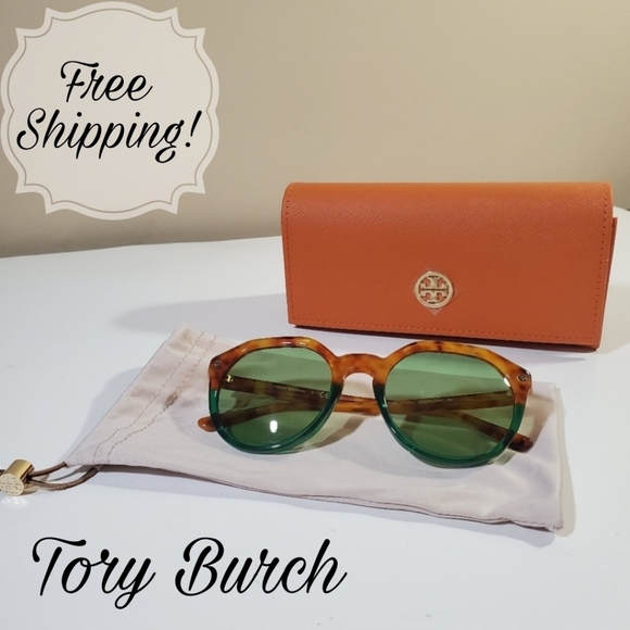 Tory Burch Accessories - Tory Burch Logo-Tempe Sunglasses TY7130 NWOT